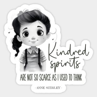 Anne of Green Gables, Bookish Classic Literature Sticker